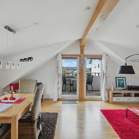 Stunning In With House A Panoramic View 公寓 Hergatz